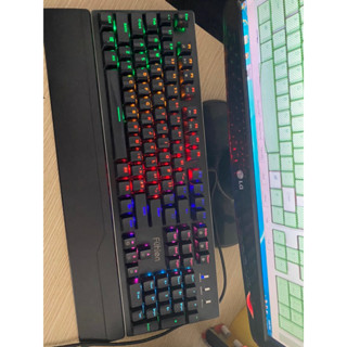 Bàn phím cơ quang Gaming Fuhlen Eraser chính hãng (hàng 2nd) kèm kê tay