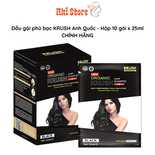 Dầu gội nhuộm tóc thảo dược krush anh quốc