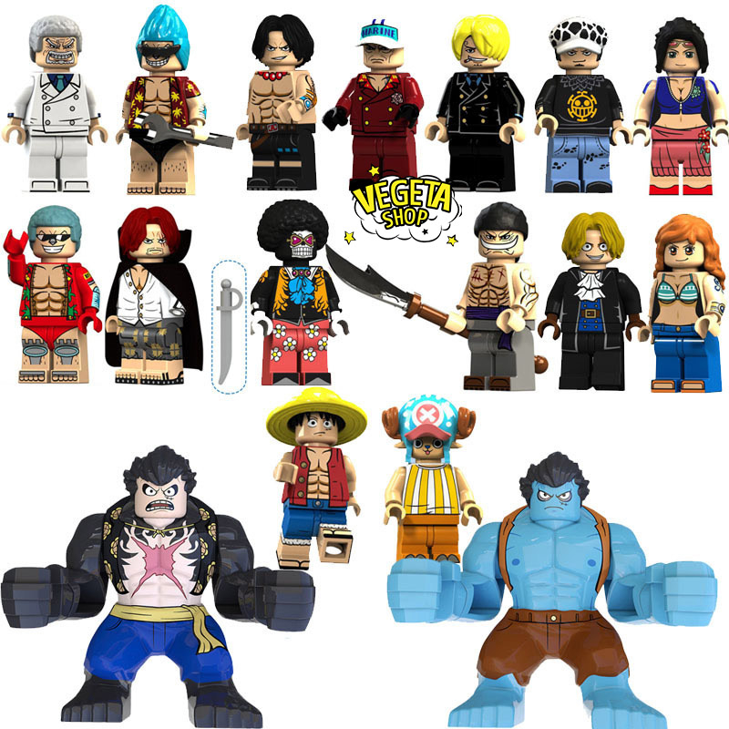 Mô hình One Piece - Mô hình Mèo Tsum Tsum Cosplay One Piece Katakuri Enel Luffy Zoro Sanji Ace Sabo Chopper Law Shanks