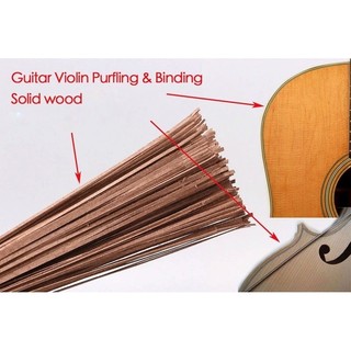 chỉ viền gỗ đàn guitar binding - purfling guitar strips