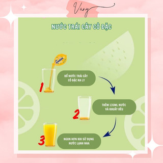 Nước Ép Trái Cây Cô Đặc SUNQUICK Tự Pha