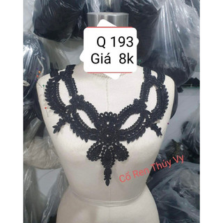 Cổ ren lưới thêu giá rẻ / đi đơn từ 50k ₫