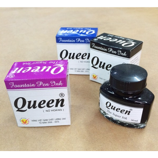 Mực queen 30ml, mực bút máy giá rẻ - Saohome