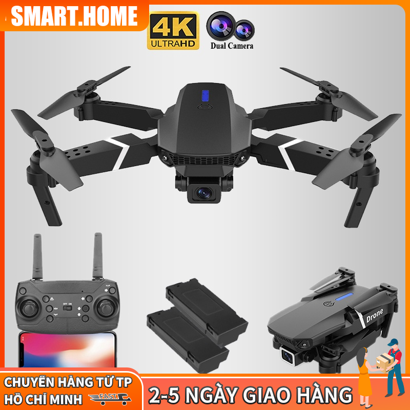 Máy Bay Điều Khiển Từ Xa Flycam E88 Camera Quadcopter UAV Với Bản Nâng Cấp | BigBuy360 - bigbuy360.vn