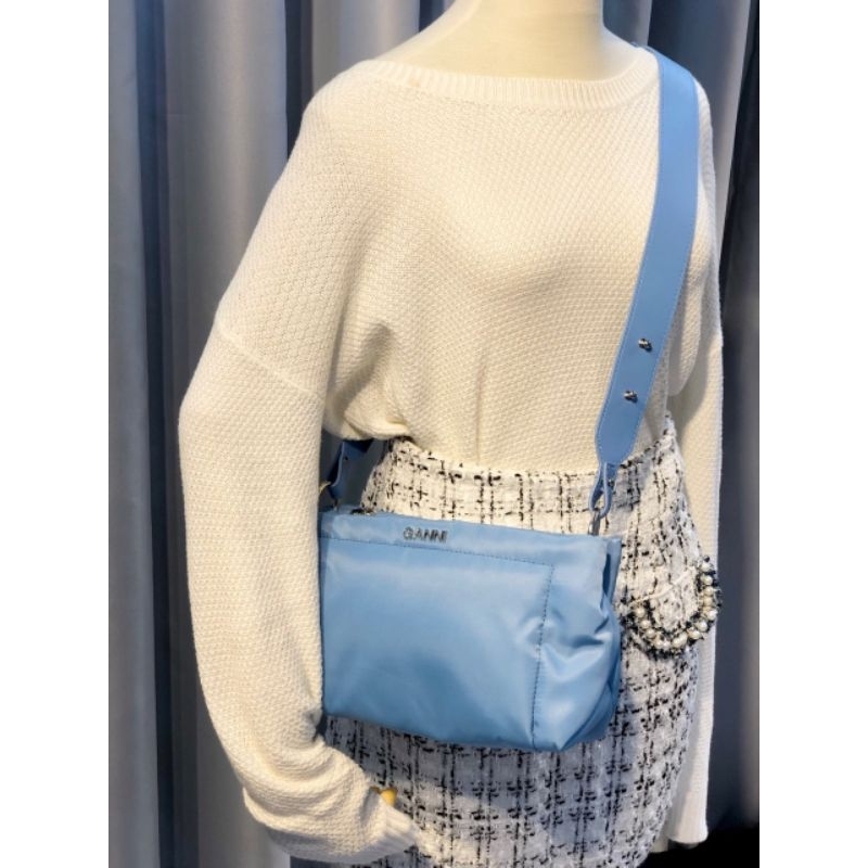 Túi kẹp nách  GANNI medium Baguatte