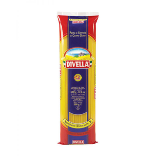 Mỳ ý spaghetti 08 divella 500gr sợi tròn nhập khẩu ý