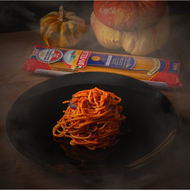 Mỳ Ý Spaghetti 08 Divella 500Gr Sợi Tròn Nhập Khẩu Ý