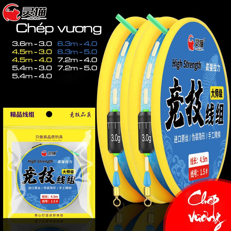 Trục vàng chép vương đủ kích cỡ