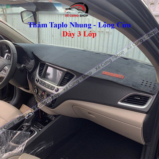 Thảm phủ taplo TucSon 2017-2022  cao cấp