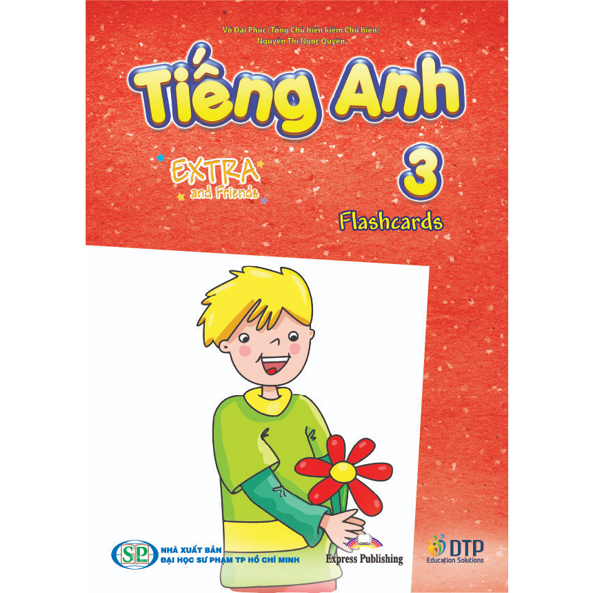 Sách - DTPbooks - Tiếng Anh 3 Extra and Friends Flashcards (Tranh hình)