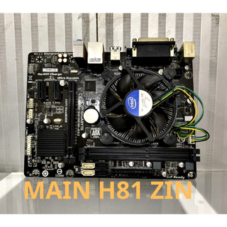  Combo Main H81 + i3-4160 + Ram 8GB Có Fan + Chặn Zin Bóc máy 