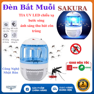 Đèn bắt muỗi kèm đèn ngủ SAKURA - Diệt Côn Trùng Siêu Sạch Chỉ 1 Đêm- Ngăn chặn dịch sốt rét bảo vệ gia đình bạn