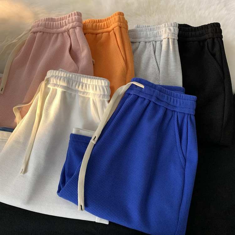 Quần Short Nam Nữ Unisex Chất Vải Tổ Ong –MayLinh Shop- Quần Đùi Unisex Thể Thao Mặc Thoáng Mát