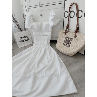 ĐẦM MAXI ĐUÔI CÁ CỔ U