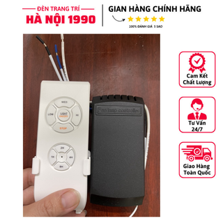 Bộ điều khiển quạt trần từ xa- remote điều khiển từ xa cho quạt trần đèn