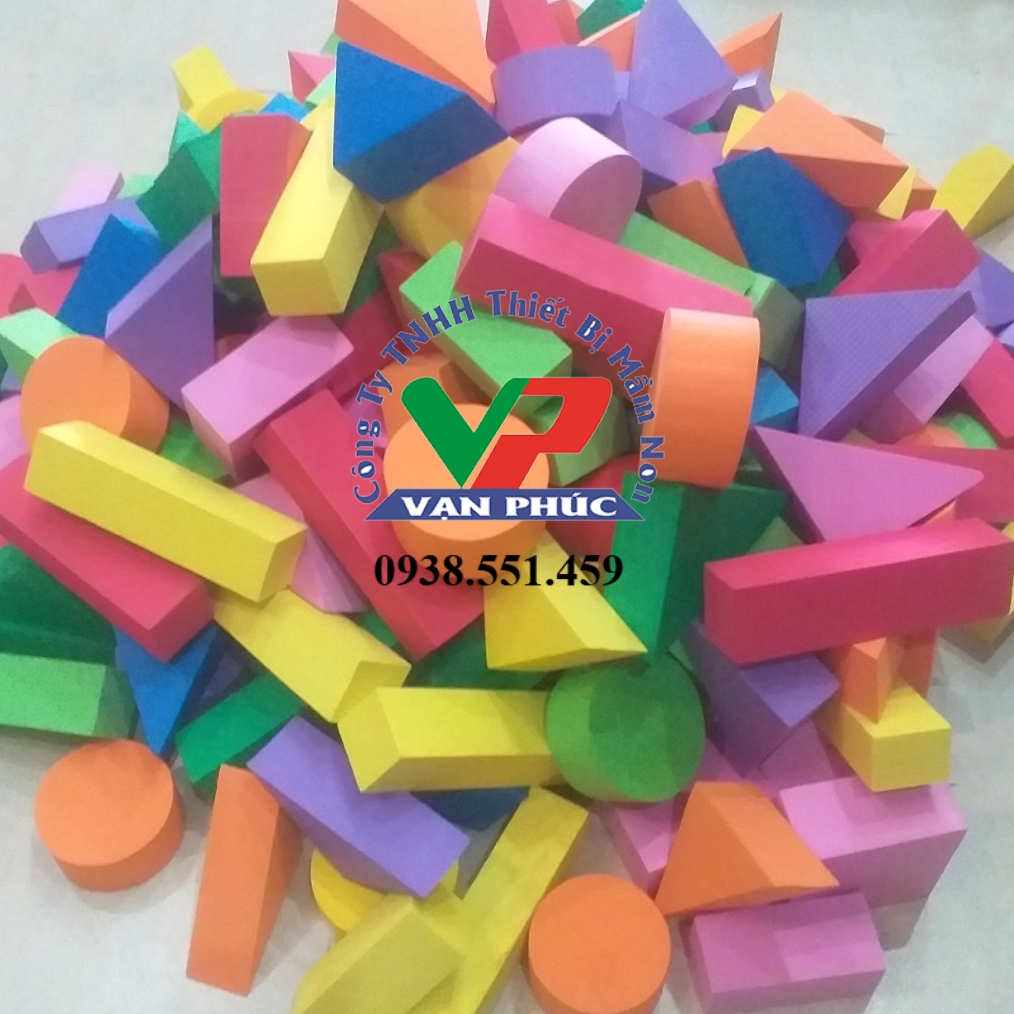 Gạch Mút Xốp Hình Khối Cho Trẻ Mầm Non