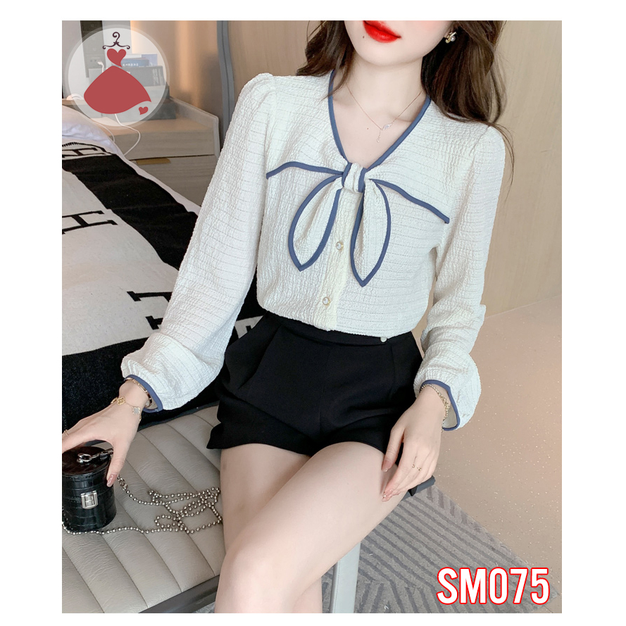 Áo dài tay cá tính trẻ trung Bigsize, thời trang SOBIN,, áo thời trang nữ, SM075