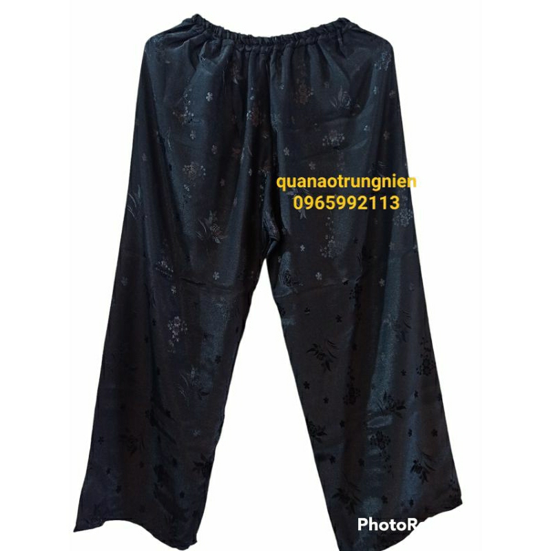 Quần gấm hoa bà già