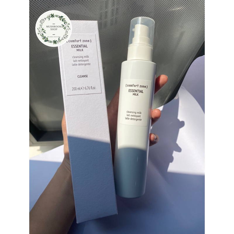 sửa rửa mặt dịu nhẹ essential milk comfortzone
