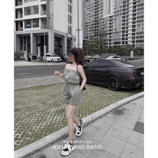 JUMPSUIT ỐNG CÚP NGỰC (KÈM VIDEO HÌNH THẬT)