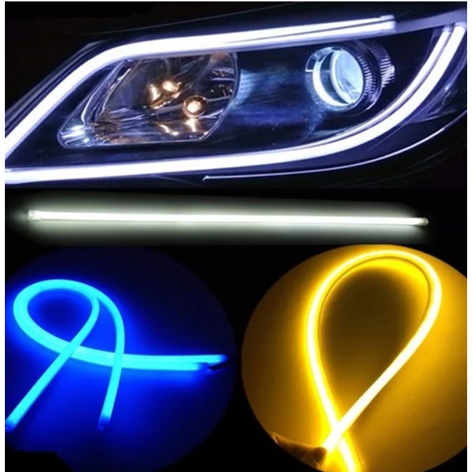Dây led audi tích hợp demi và xi nhan (30 cm)