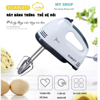 Máy đánh trứng cầm tay 7 cấp độ scarlett 180w
