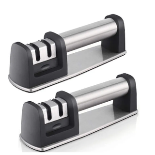 Dụng cụ mài dao thép không gỉ, đá mài dao 2 giai đoạn 2-Stage Knife Sharpening System