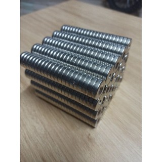 [XẢ KHO] Nam châm viên phi 20x5 lỗ 5mm