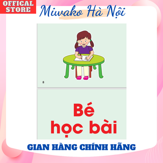 Học liệu Bé đang làm gì