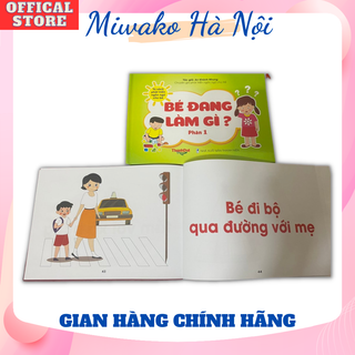 Học liệu Bé đang làm gì