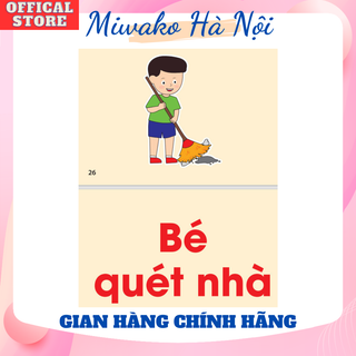 Học liệu Bé đang làm gì