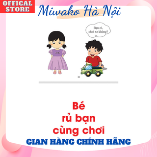 Học liệu Bé đang làm gì