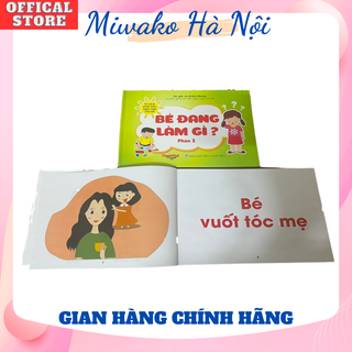 Học liệu Bé đang làm gì