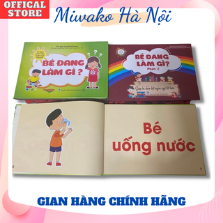 Học liệu Bé đang làm gì