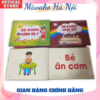 Học liệu Bé đang làm gì
