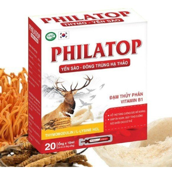 Philatop Yến Sào - Đông Trùng Hạ Thảo