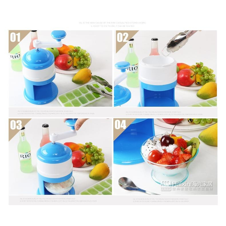 Máy xay đá  bào đá mini quay bằng tay tiện lợi không thể thiếu trong mùa hè khi bạn muốn 1 ly sinh tố