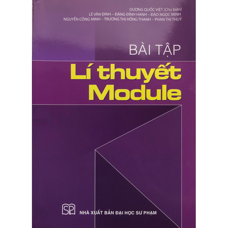 Sách - Bài tập Lí thuyết Module