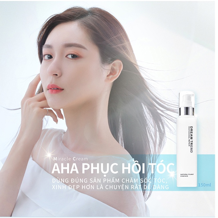 Dưỡng tóc Aha Dream Trend Essence 150ml Mit Beauty phục hồi tóc khô xơ chẻ ngọn chắc khỏe mềm mượt