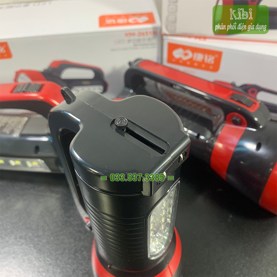 Đèn pin cắm trại, đèn pin công suất lớn tích hợp đèn led và đèn bàn thông minh