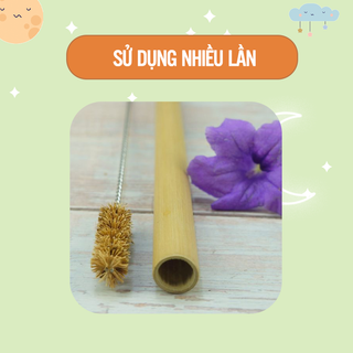 [Quà tặng] Ống hút tre