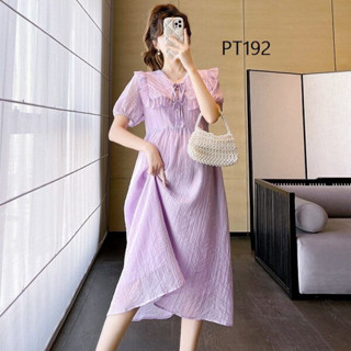Đầm bầu kiểu dáng suông dài thiết kế siêu  xinh-PT192
