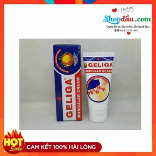 Dầu nóng xoa bóp Geliga Krim Otot 60gram - Chính hãng Indonesia