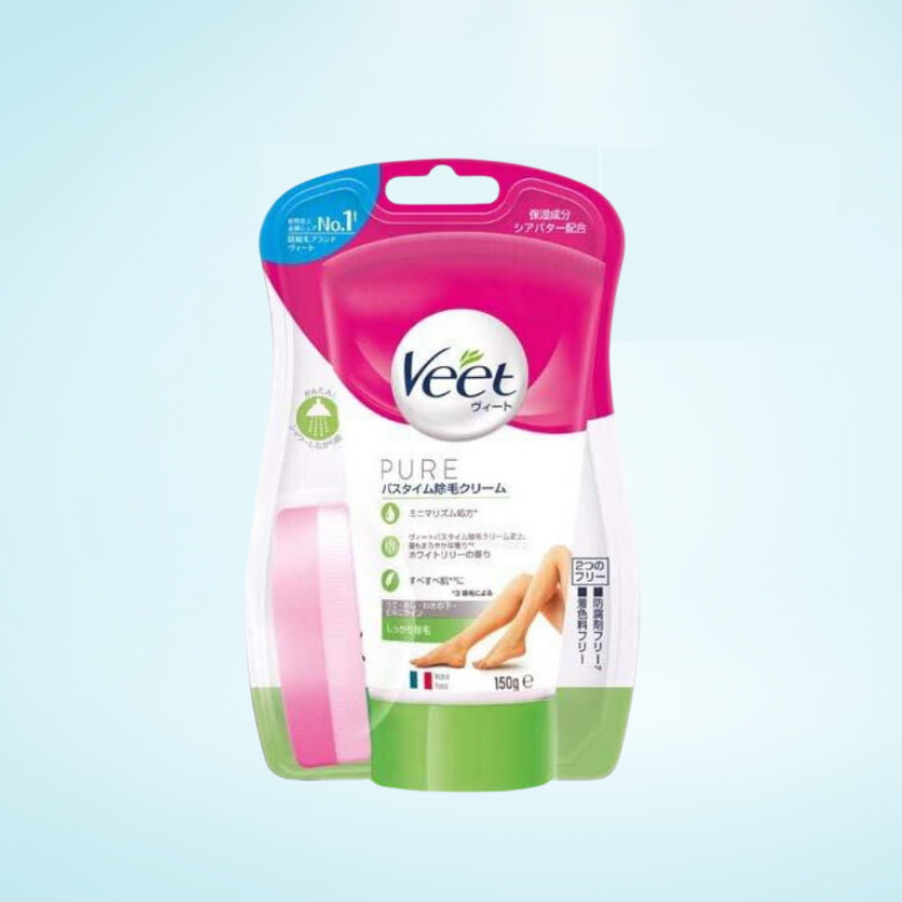 Kem tẩy lông Veet bikini chân tay nách Veet nội địa Nhật Bản 150g mẫu mới 2023 - Hakushi