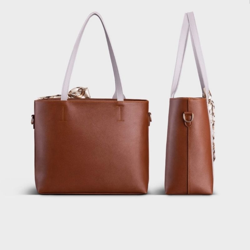 Túi xách nữ da mềm phối nơ Thời Trang công sở Yuumy YTX15