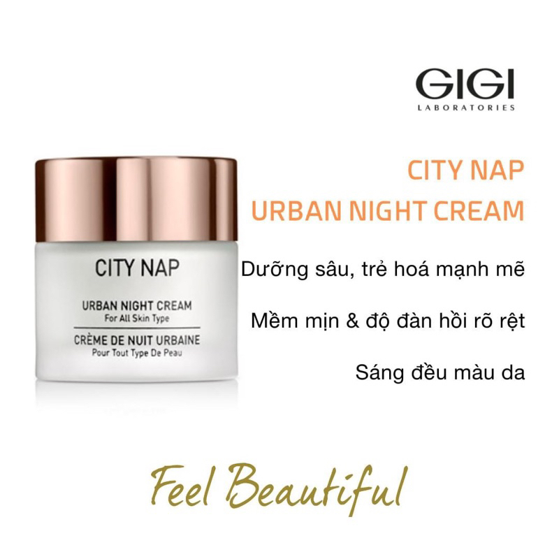 Kem dưỡng gigi city nap night cream