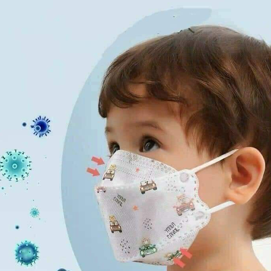 Khẩu trang y tế KF94 trẻ em ( Túi 10 cái)