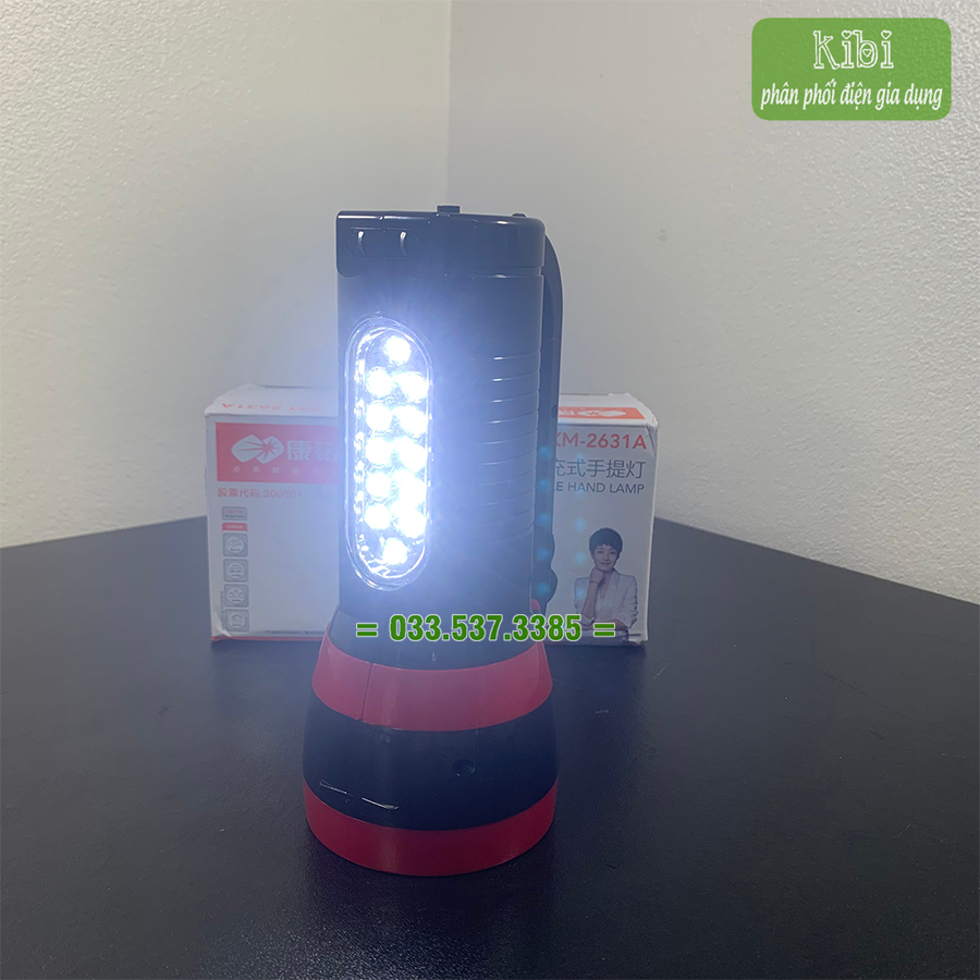 Đèn pin cắm trại, đèn pin công suất lớn tích hợp đèn led và đèn bàn thông minh