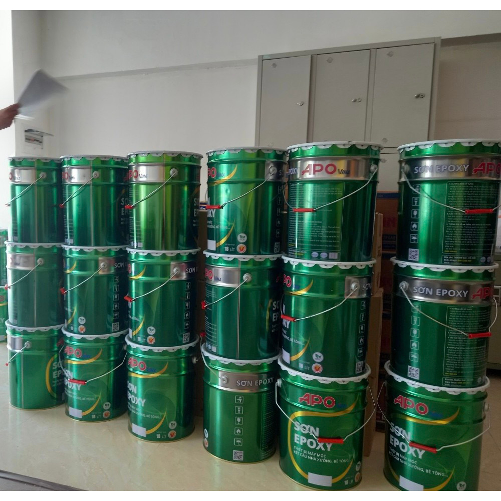 Sơn Chống rỉ nâu Epoxy APOvina 5Kg