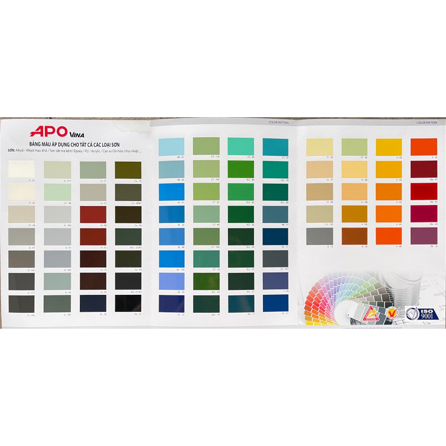 Sơn Chống rỉ nâu Epoxy APOvina 5Kg